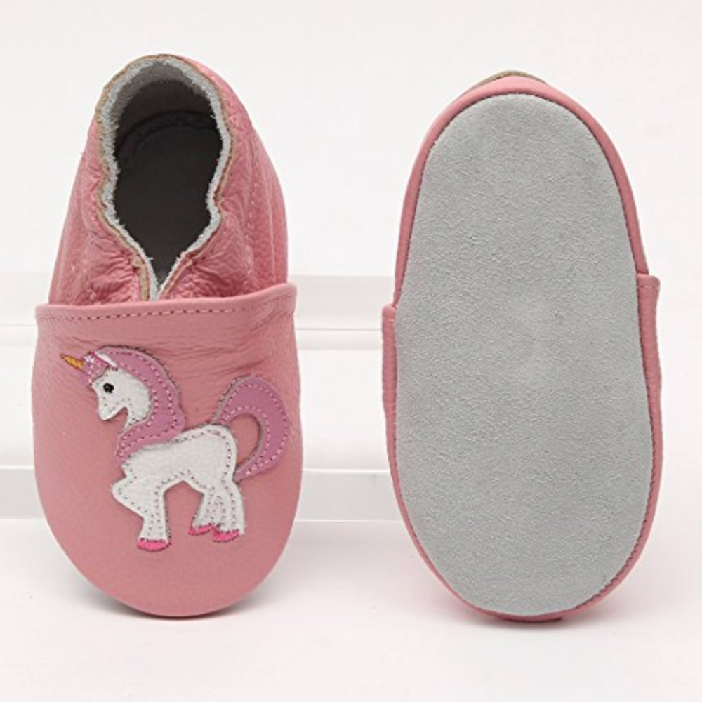 Unicorn baby girl Moccasins